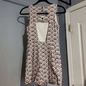 Classy Fitted Romper from Zara.